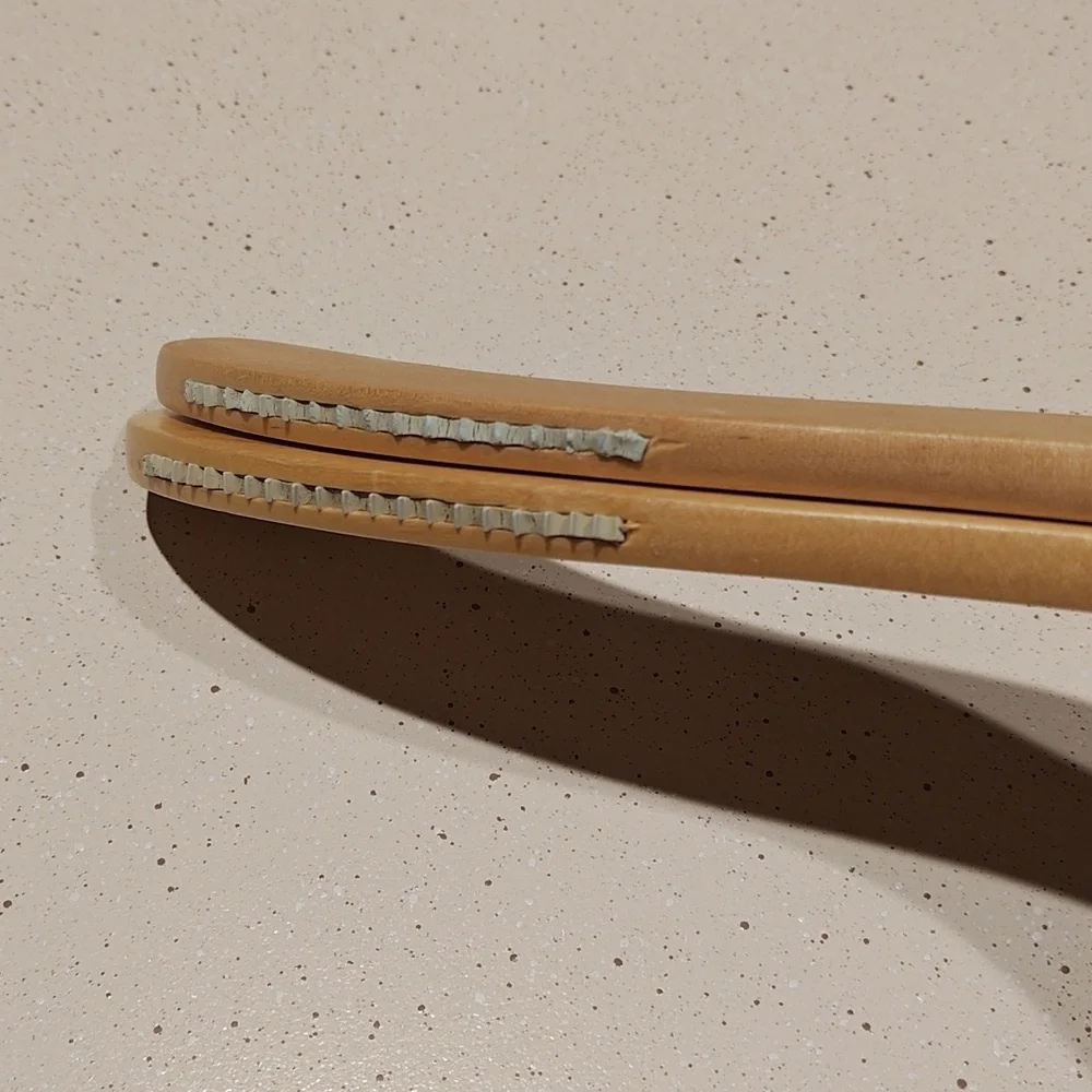 Guess Natural Wood Hangers with Silver Hooks